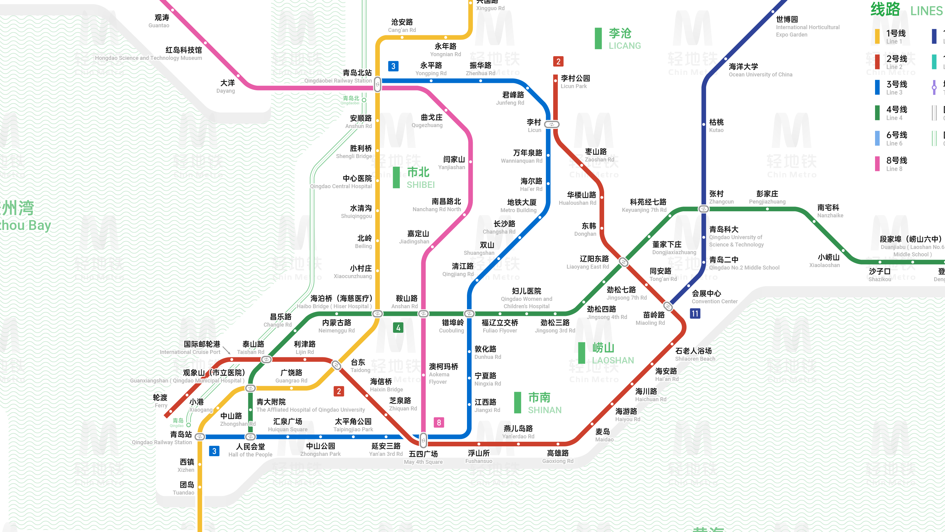 青岛地铁图最新版，揭秘城市新脉络