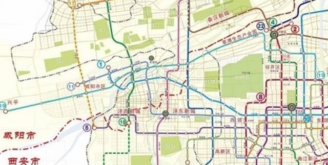 西安地铁最新规划线路,西安地铁规划线路图最新版2023